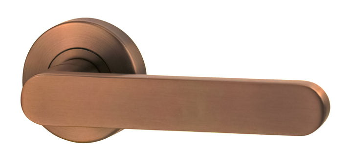 Lockwood LEVER V3 PASSAGE SET WITH LATCH Satin Bronze