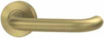 VIVID LEVER V2 DUMMY HALF SET SATIN BRASS