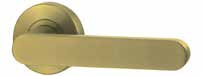 VIVID LEVER V3 DUMMY HALF SET SATIN BRASS