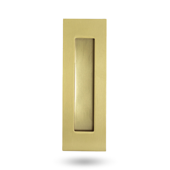 VIVID 150MM FLUSH PULL SATIN BRASS Satin Brass