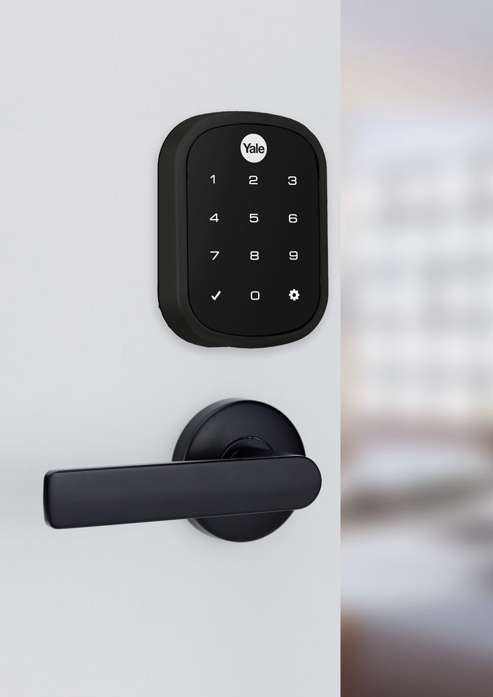 Lockwood YALE ASSURE SL ENTRANCE SET X VELOCITY Element MATT BLACK TRADE PACK Matt Black