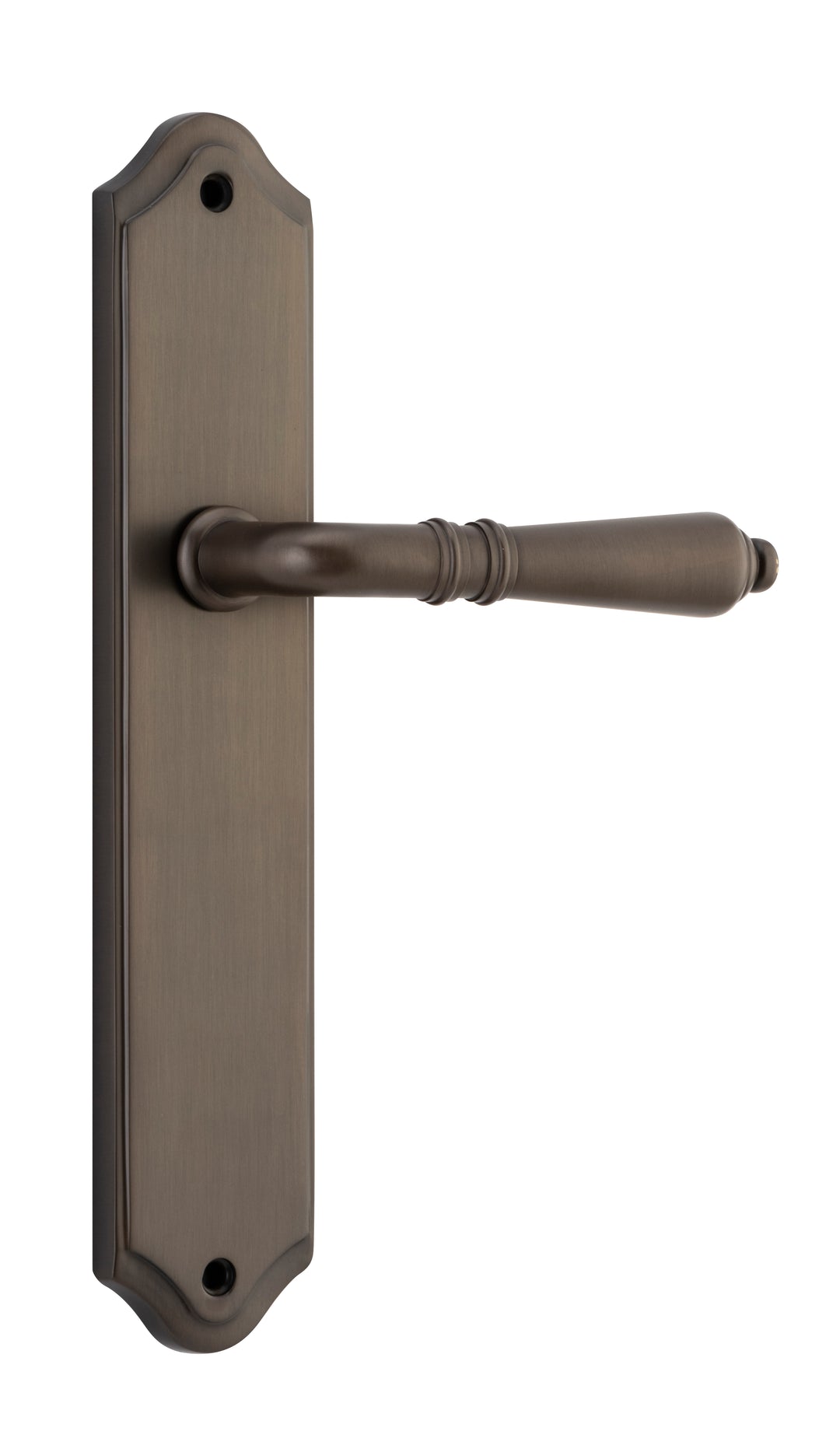Sarlat Lever - Shouldered Backplate Signature Brass