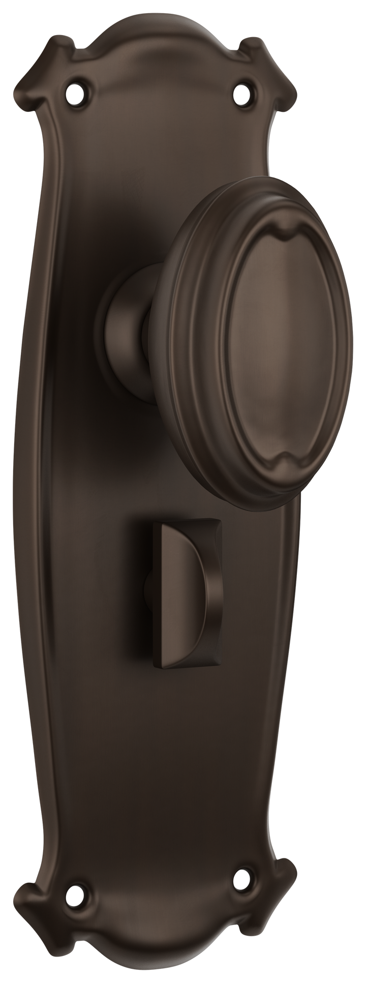 Door Knob Bungalow Privacy Pair Antique Brass H197xW68xP60mm