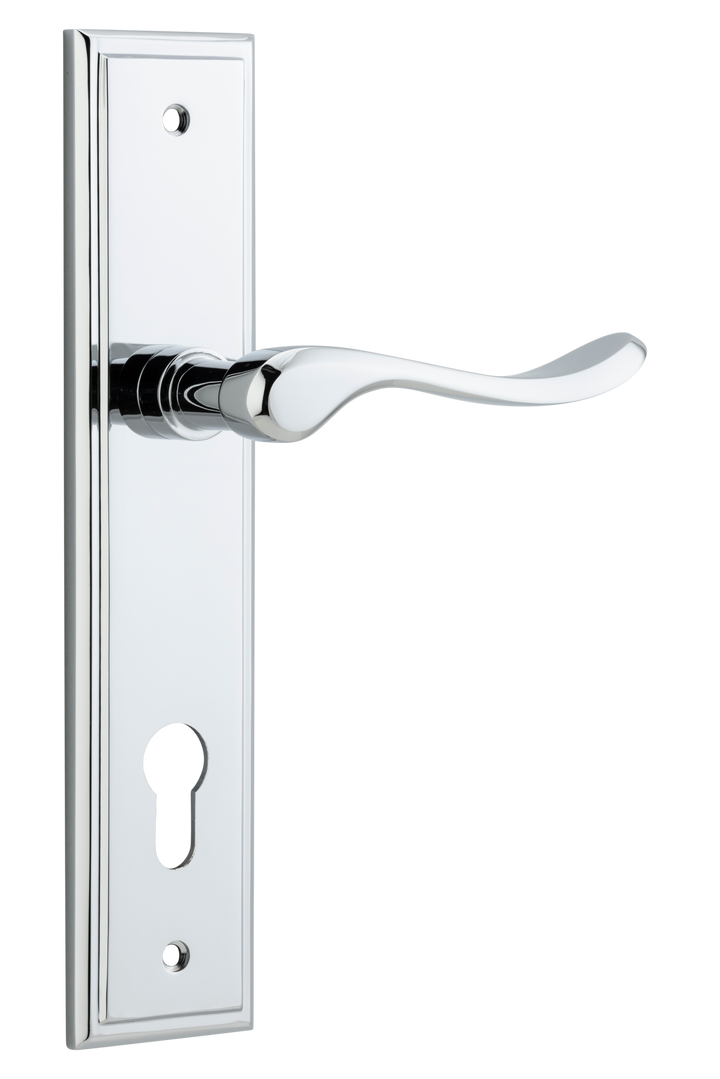 Stirling Lever - Stepped Backplate Polished Chrome