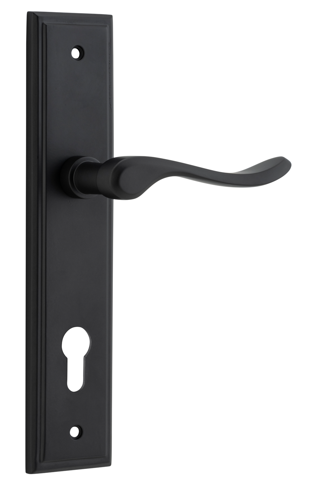Stirling Lever - Stepped Backplate Matt Black