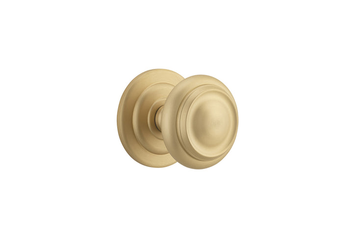 Sarlat Centre Door Knob Brushed Gold PVD