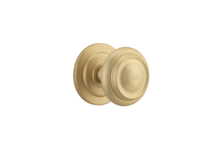 Sarlat Centre Door Knob Brushed Gold PVD