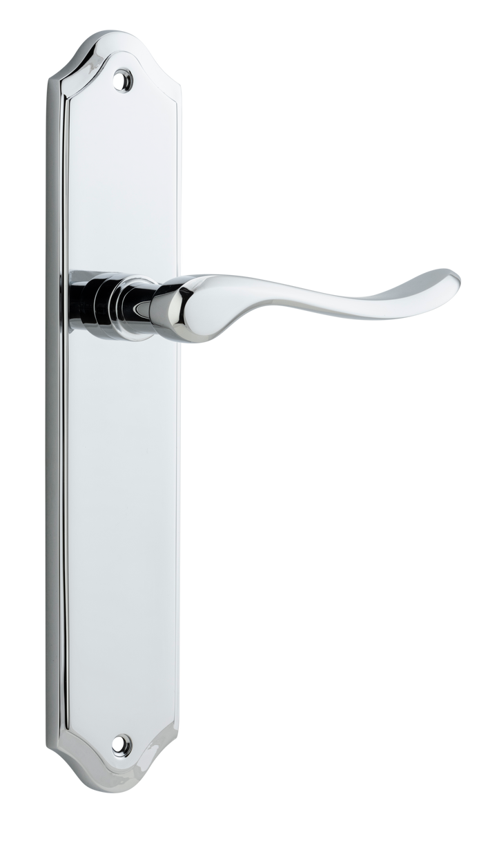 Stirling Lever - Shouldered Backplate Polished Chrome