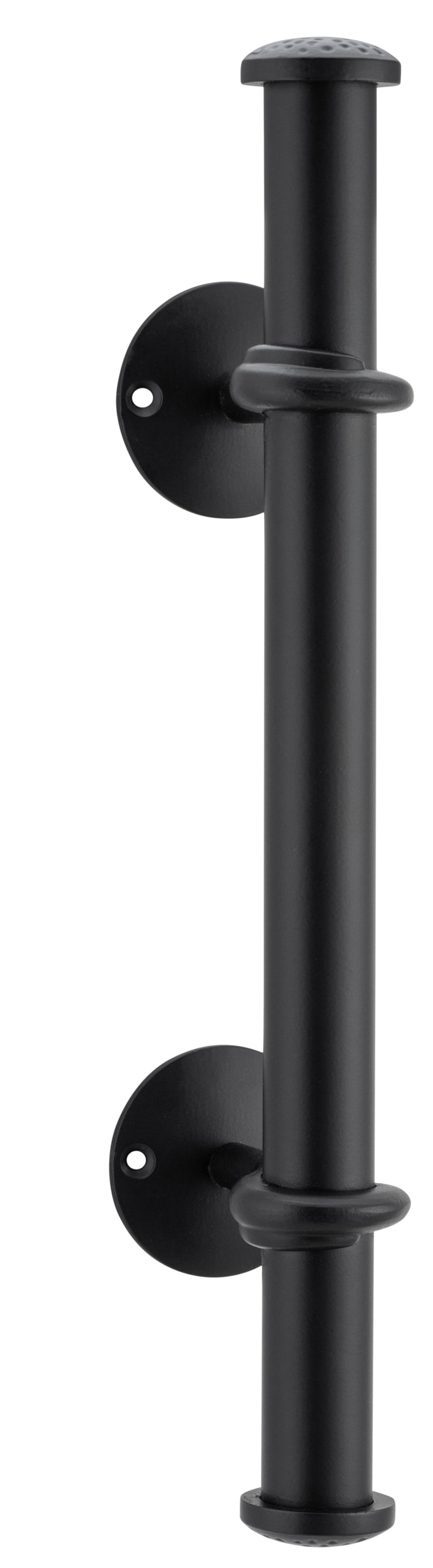Pull Handle Bar Iron Matt Black H420xP100mm