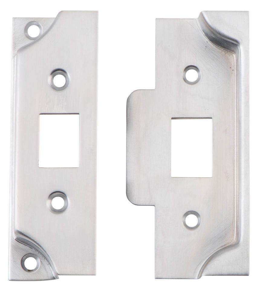 Tube Latch Split Cam Face Plate & Striker Kit Rebated CP