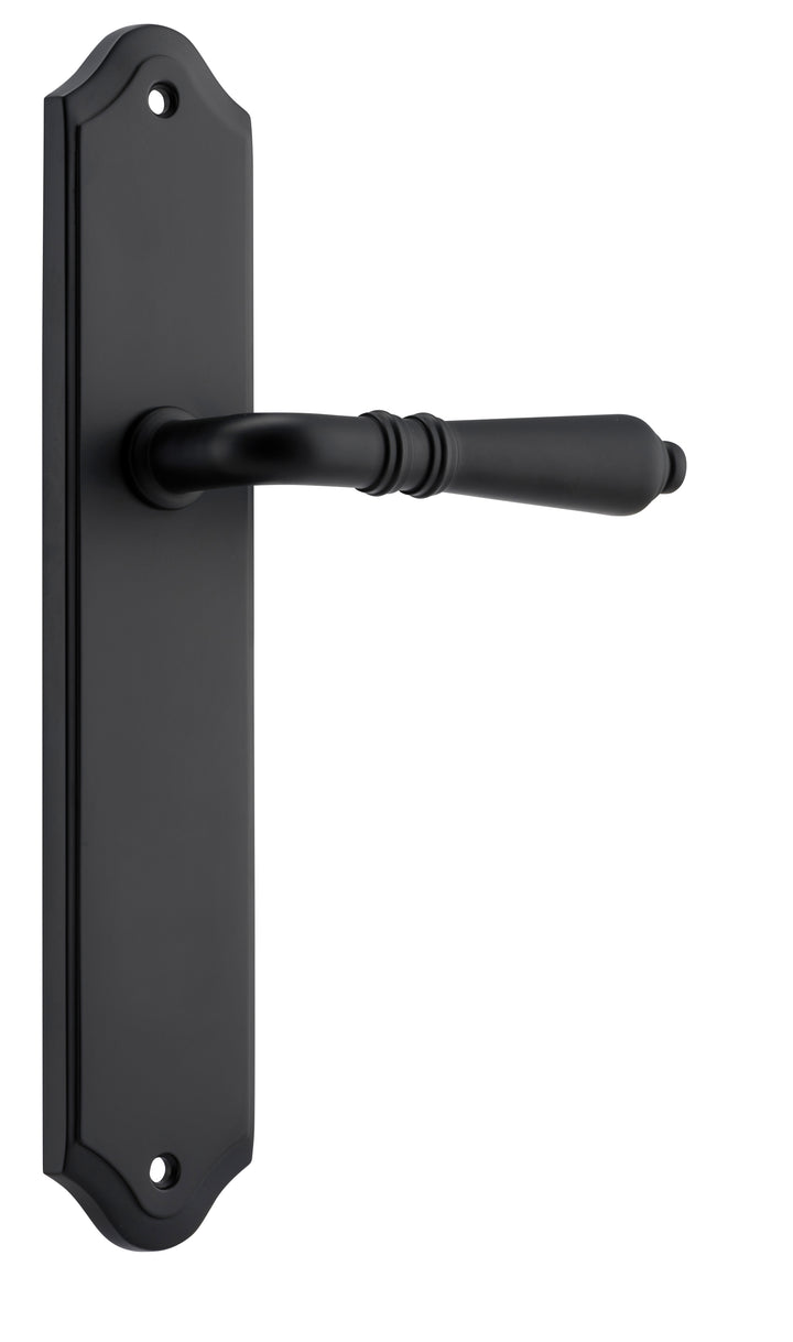 Sarlat Lever - Shouldered Backplate Matt Black