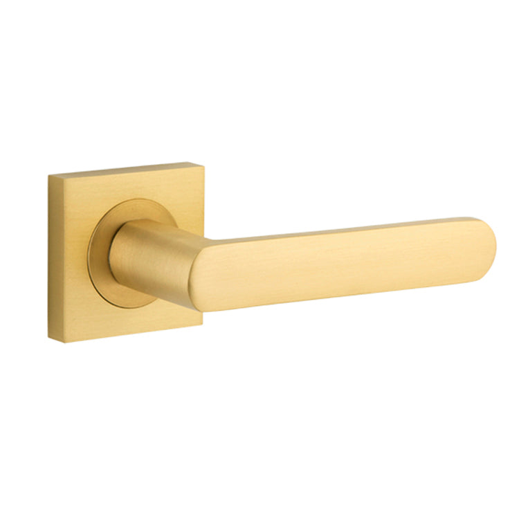 Osaka Lever - Square Rose Brushed Gold PVD