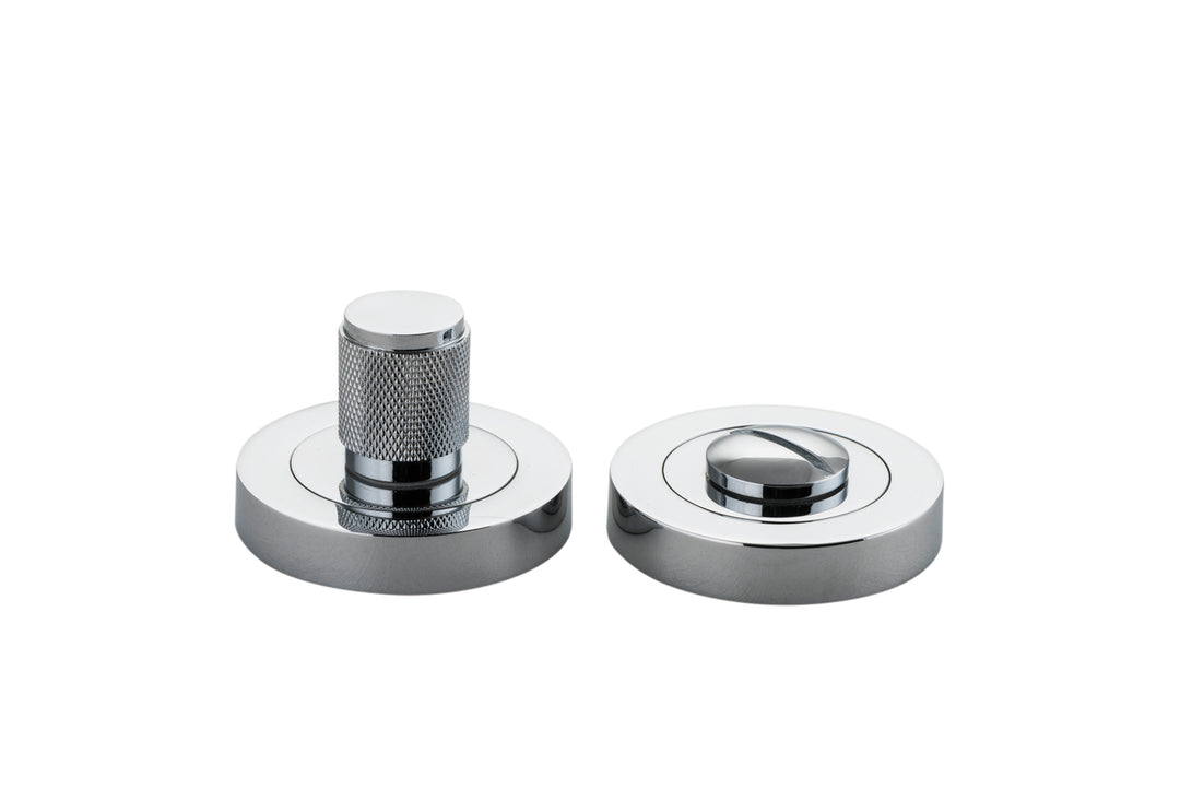 Brunswick Privacy Turn - Round Polished Chrome
