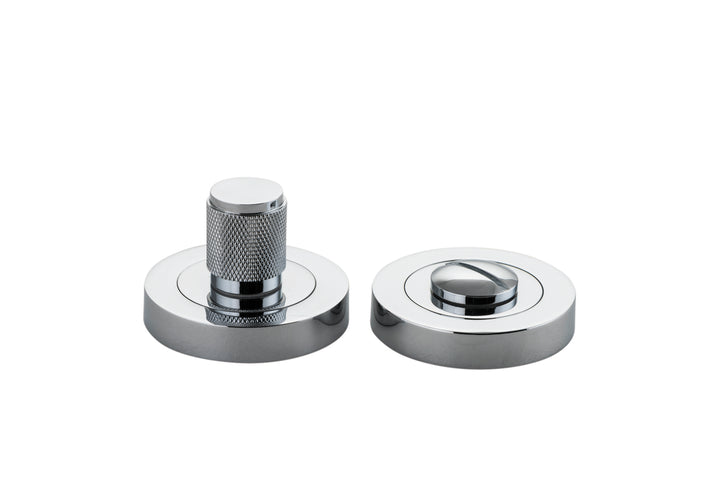 Brunswick Privacy Turn - Round Polished Chrome