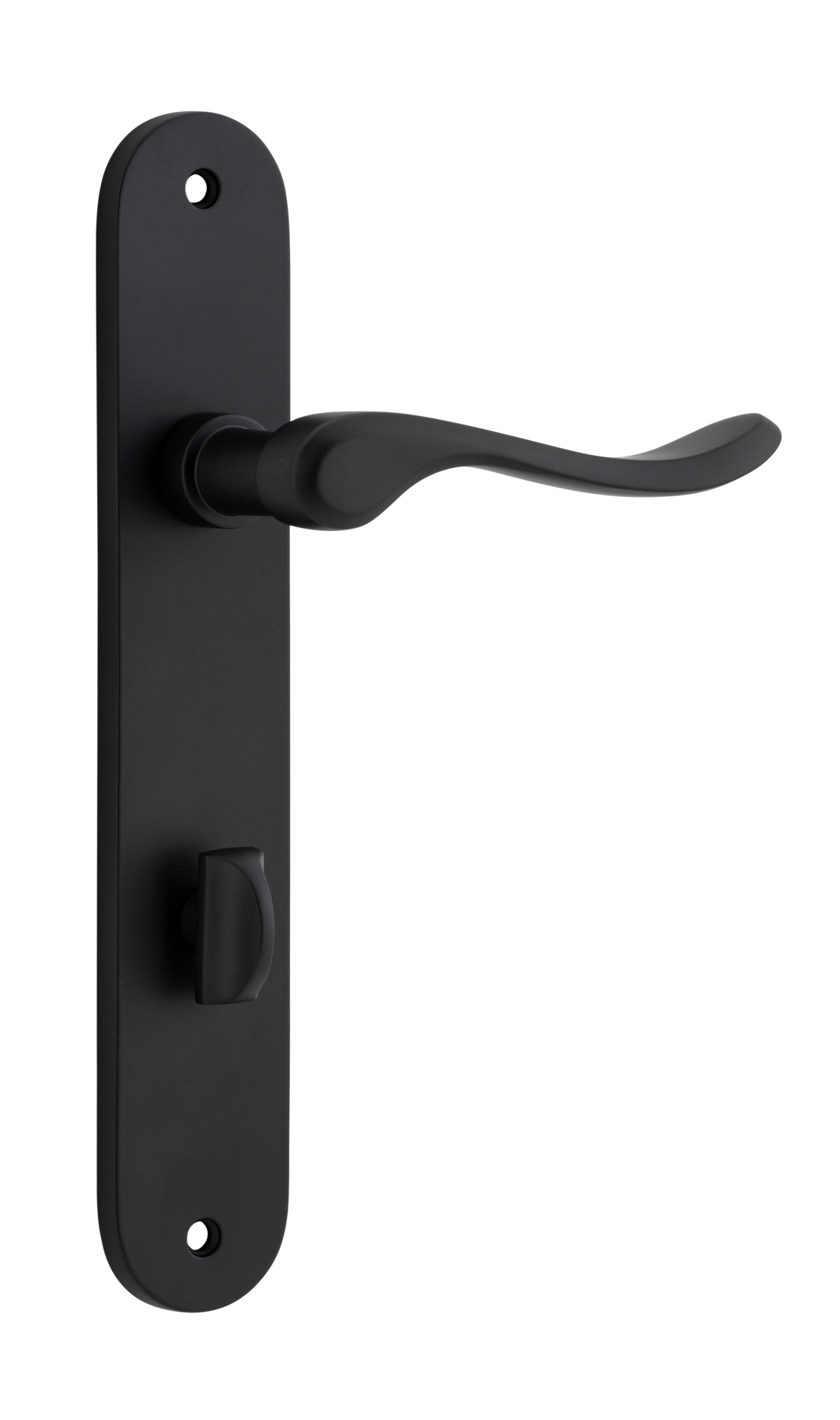 Stirling Lever - Oval Backplate Matt Black