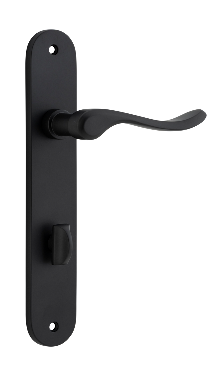 Stirling Lever - Oval Backplate Matt Black