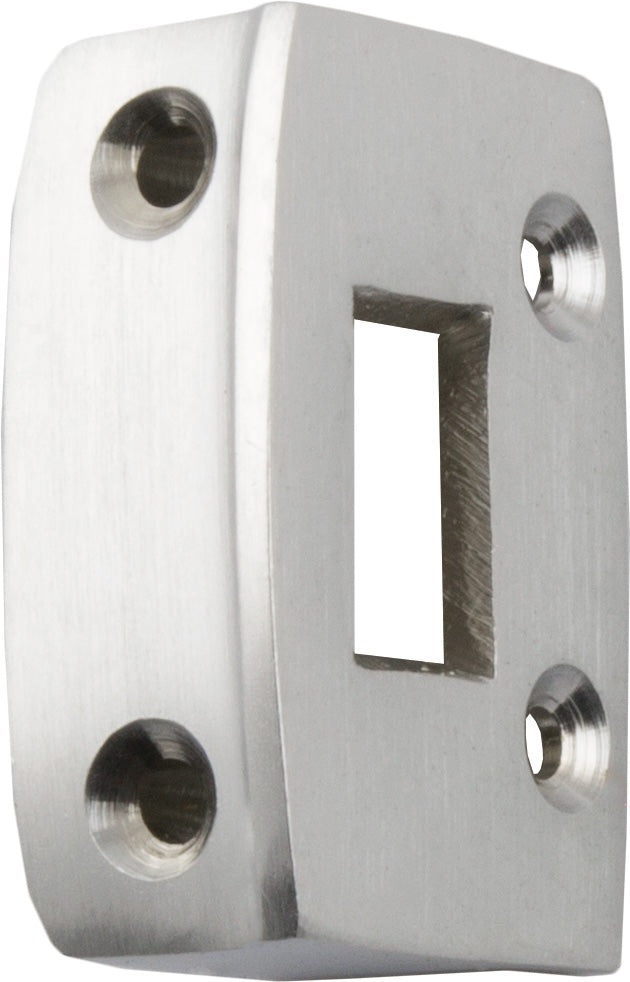 Screen Door Latch Box Keeper Satin Chrome H43xW28mm