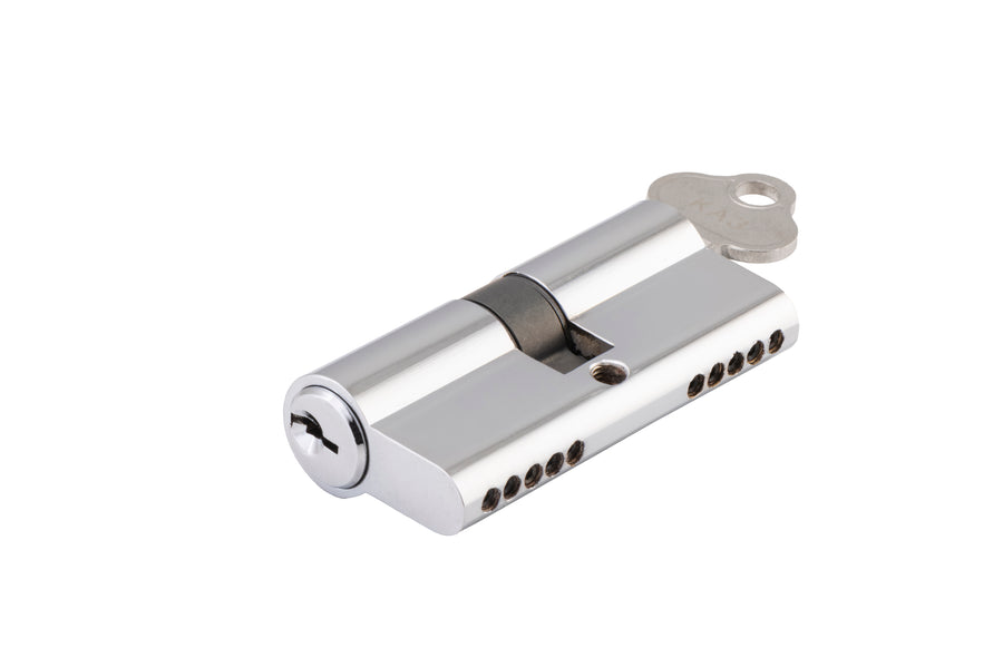 Euro Cylinder Dual Function 5 Pin Polished Chrome