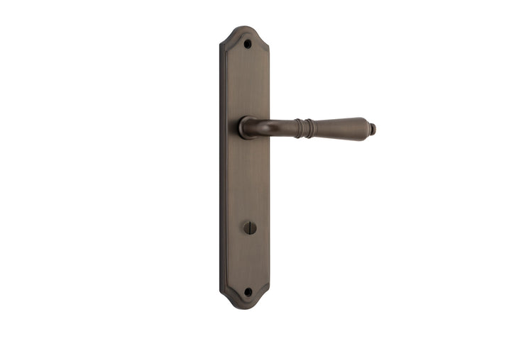 Sarlat Lever - Shouldered Backplate Signature Brass