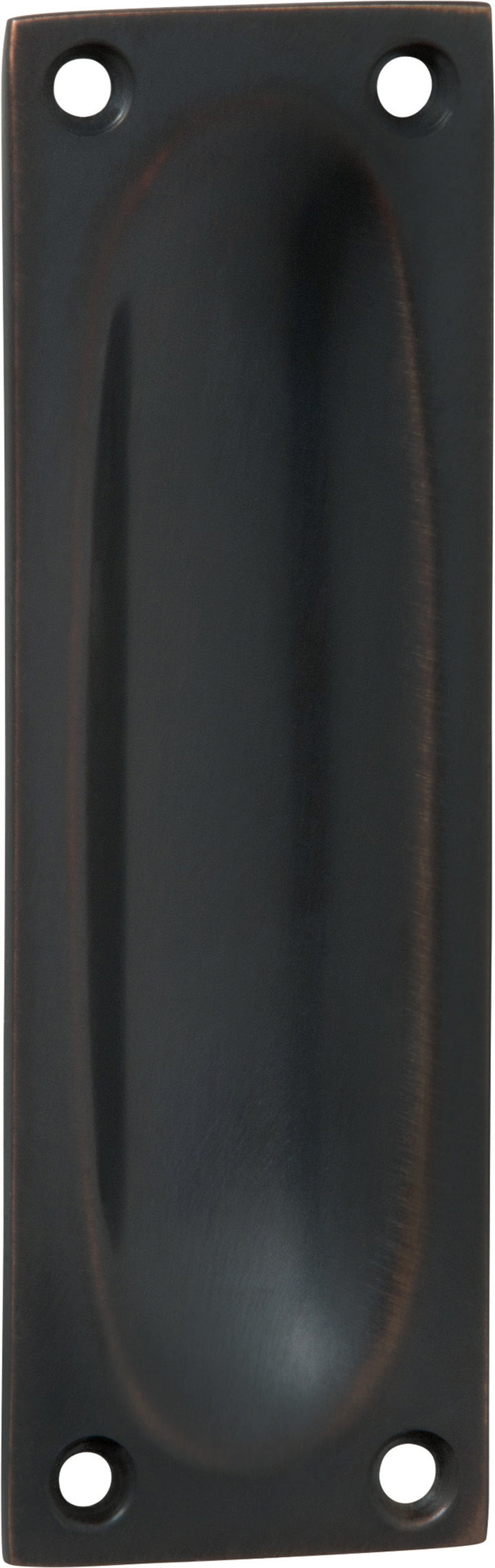 Sliding Door Pull Classic Small Antique Copper H88xW28mm