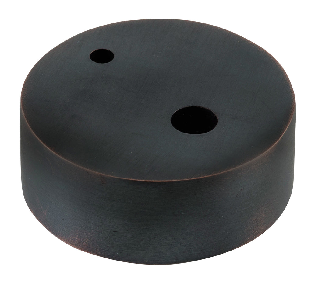 Door Stop Spacer Oval Antique Copper H15xD40mm