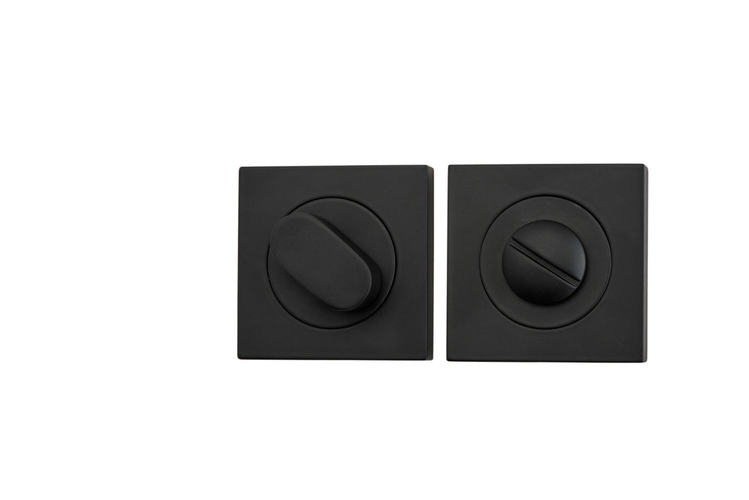 Privacy Turn - Square Matt Black