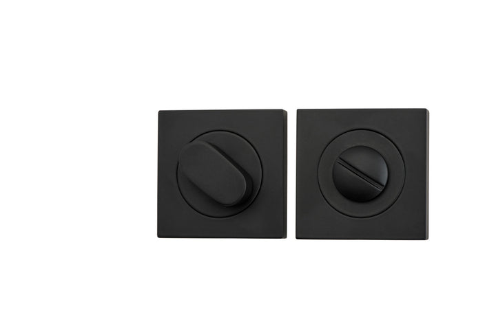 Privacy Turn - Square Matt Black