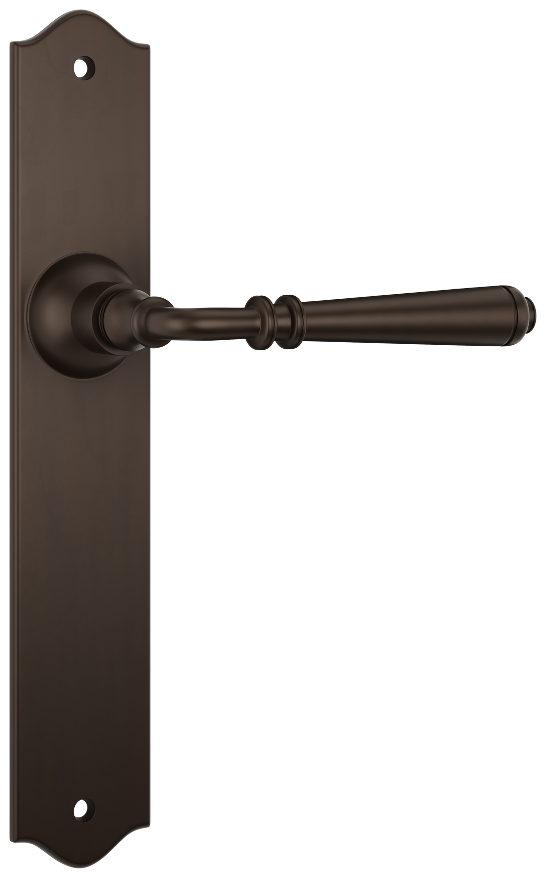 Door Lever Reims Latch Pair Antique Brass H240xW43xP70mm