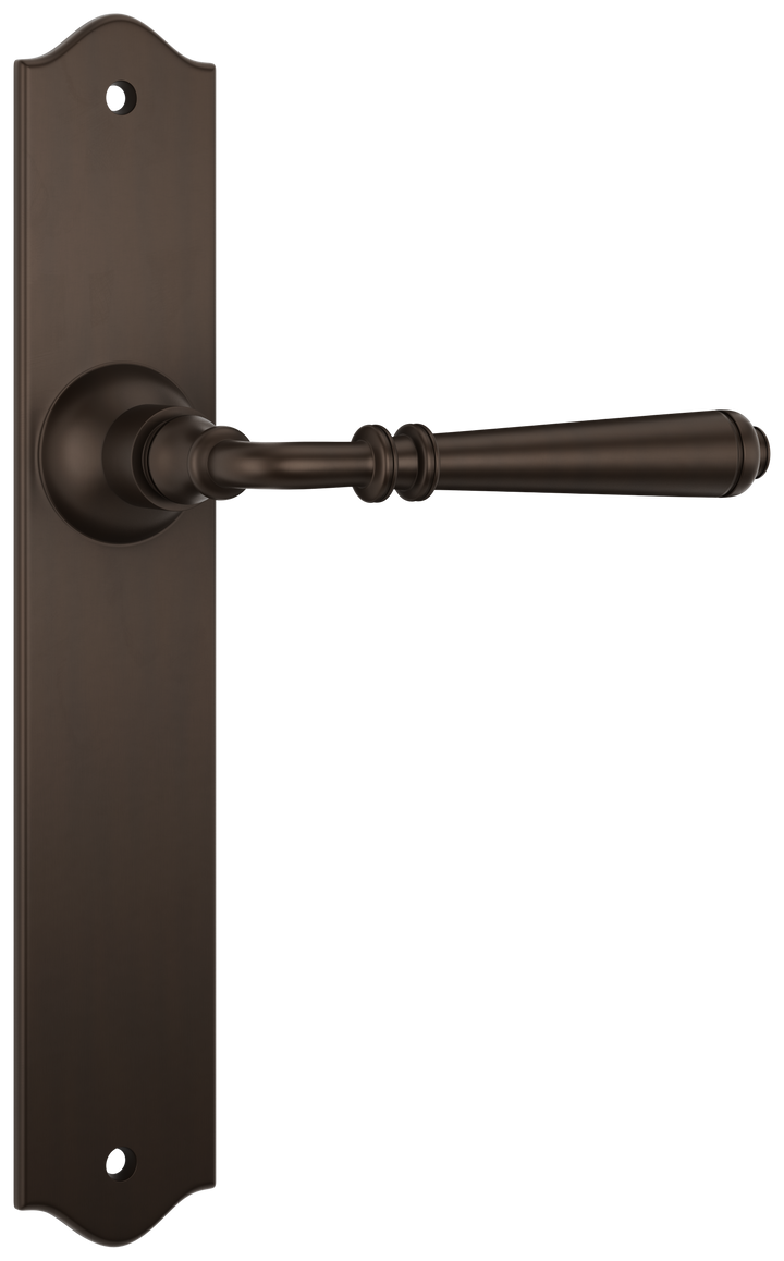 Door Lever Reims Latch Pair Antique Brass H240xW43xP70mm