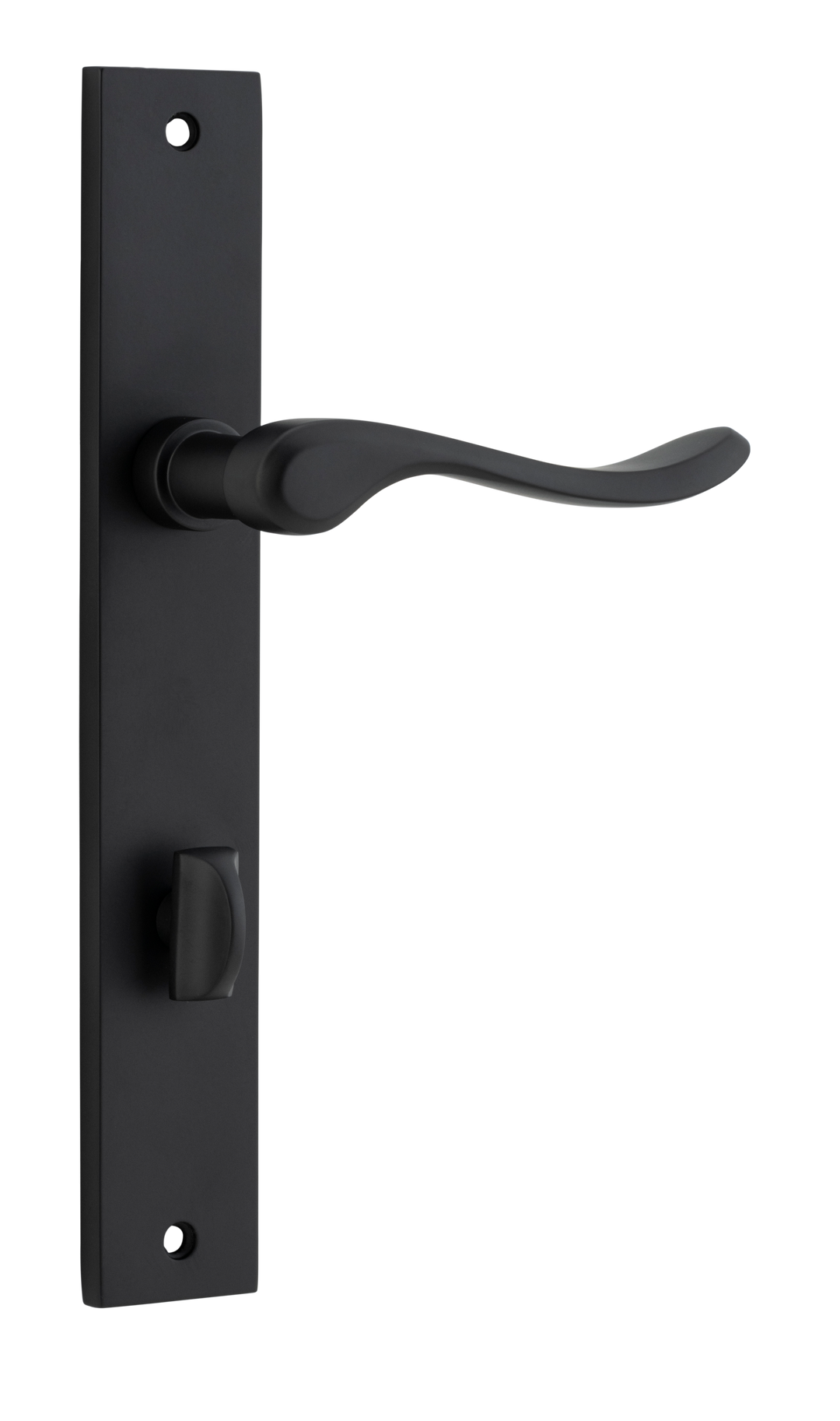 Stirling Lever - Rectangular Backplate Matt Black