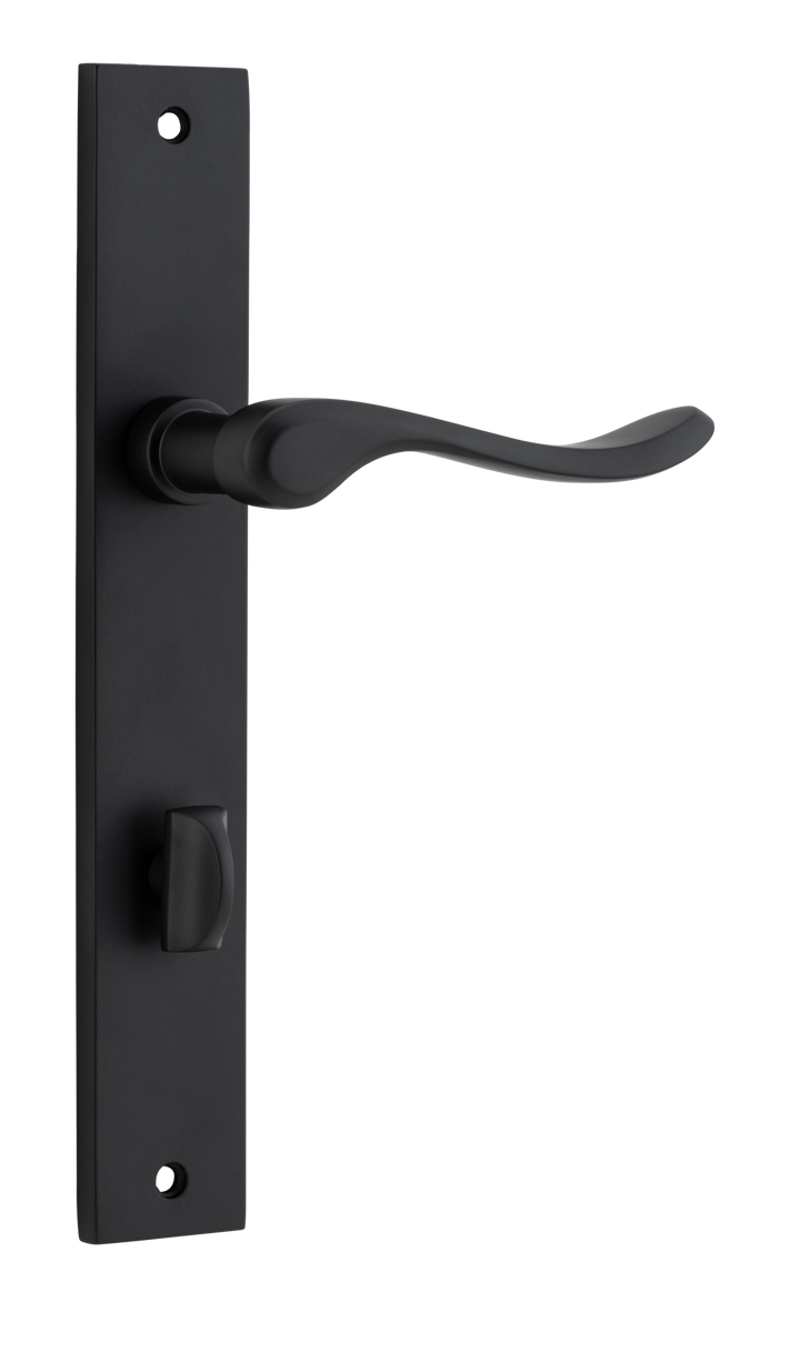 Stirling Lever - Rectangular Backplate Matt Black