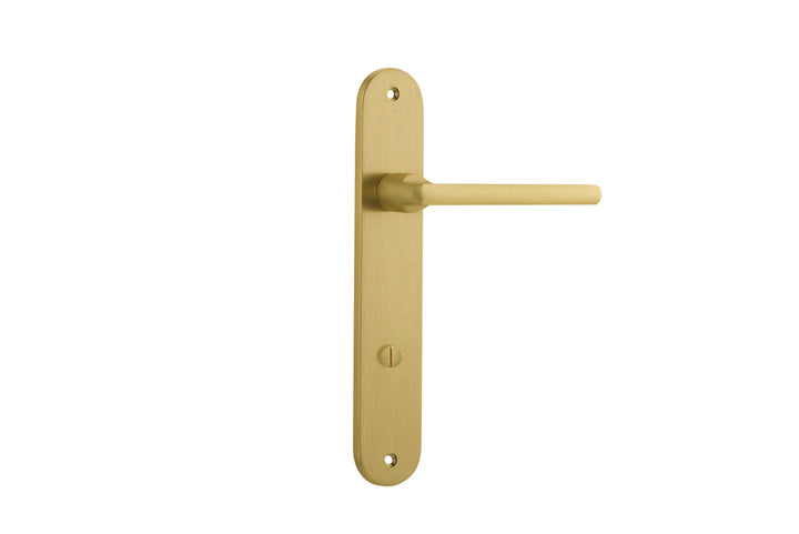 Sarlat Lever - Stepped Backplate Brushed Gold PVD