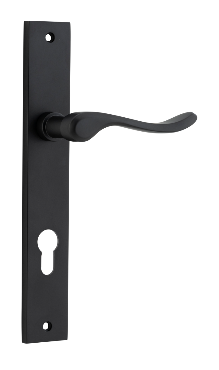 Stirling Lever - Rectangular Backplate Matt Black