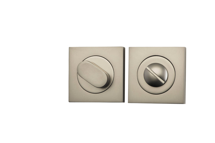 Privacy Turn - Square Satin Nickel