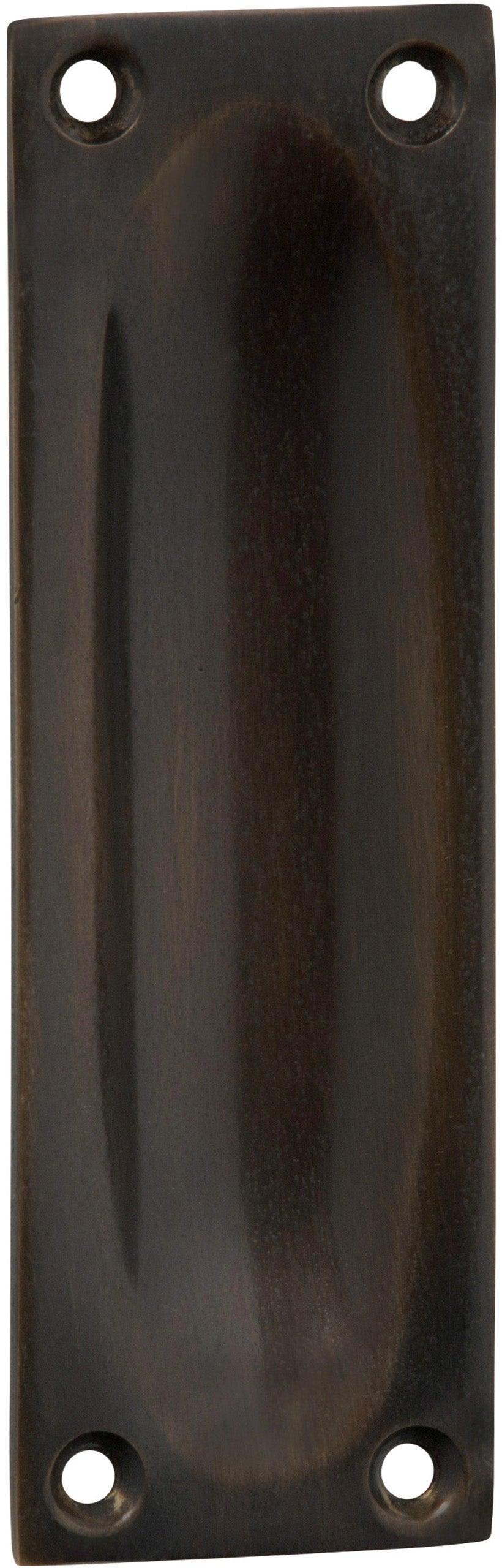 Sliding Door Pull Classic Small Antique Brass H88xW28mm