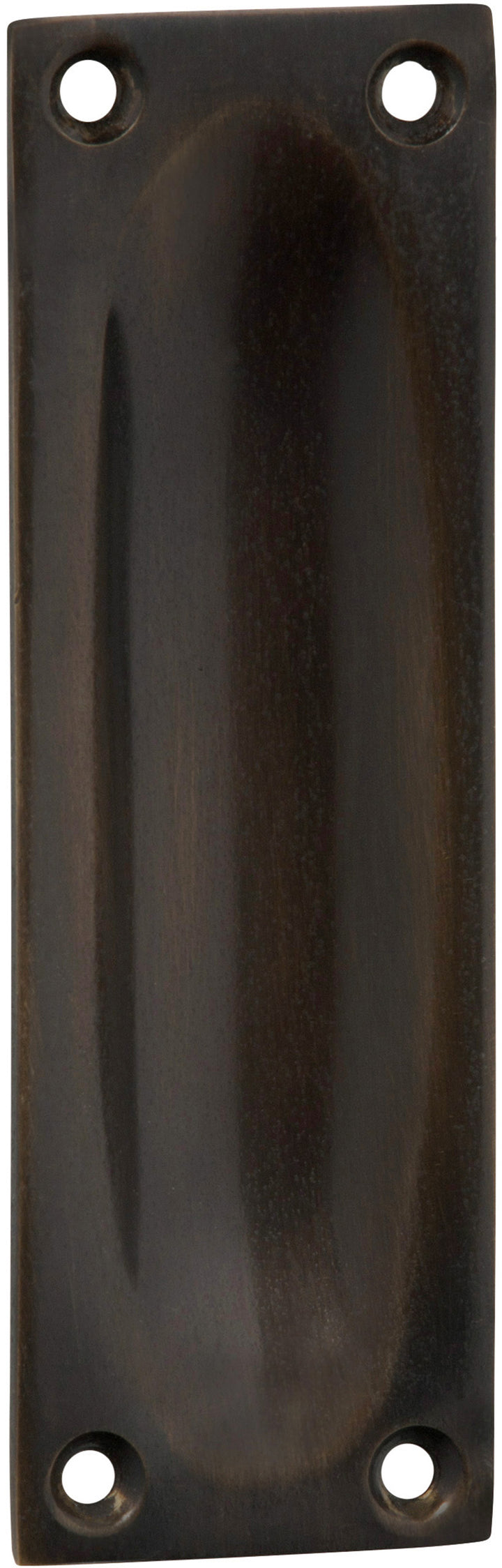 Sliding Door Pull Classic Small Antique Brass H88xW28mm