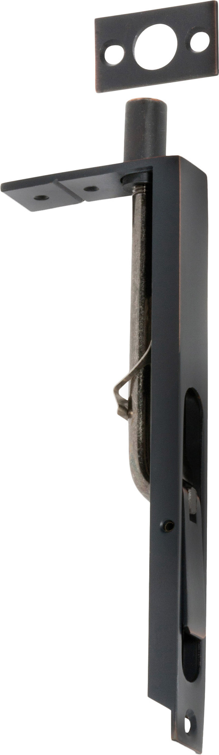 Flush Bolt Antique Copper H150xW19mm