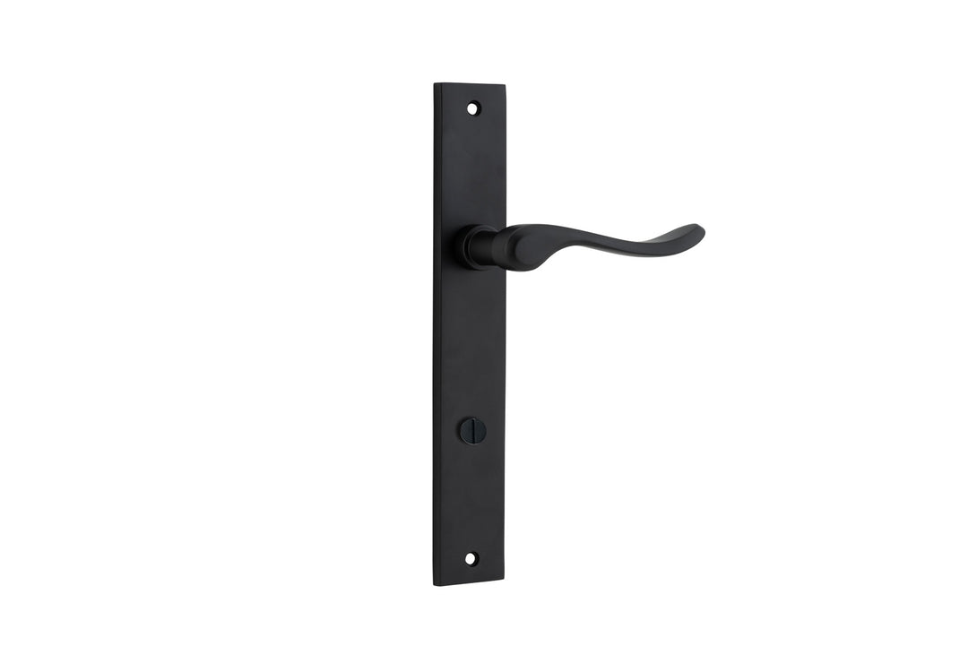Stirling Lever - Rectangular Backplate Matt Black