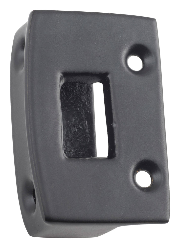 Screen Door Latch Box Keeper Matt Black H43xW28mm