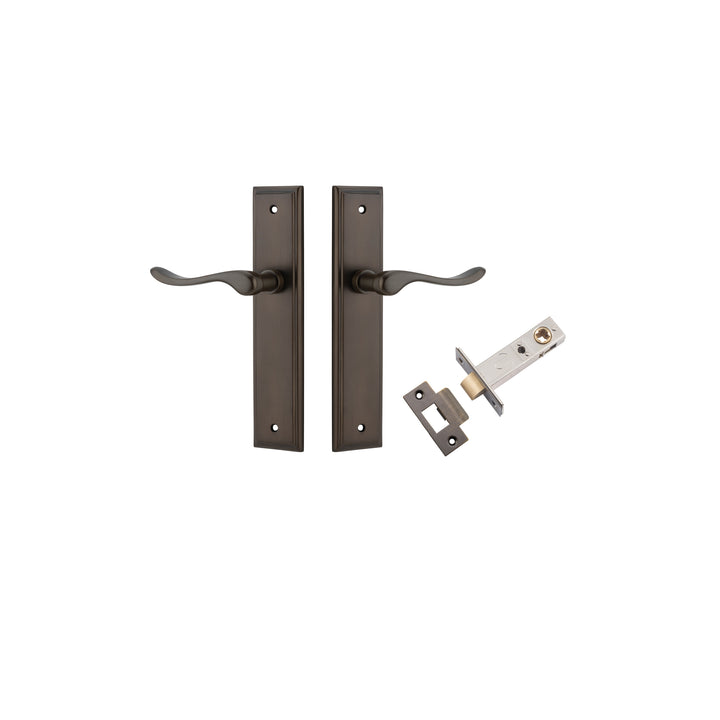 Stirling Lever - Stepped Backplate Passage Kit Signature Brass
