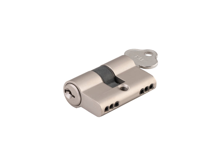 Euro Cylinder Key/Key 3 Pin Satin Nickel