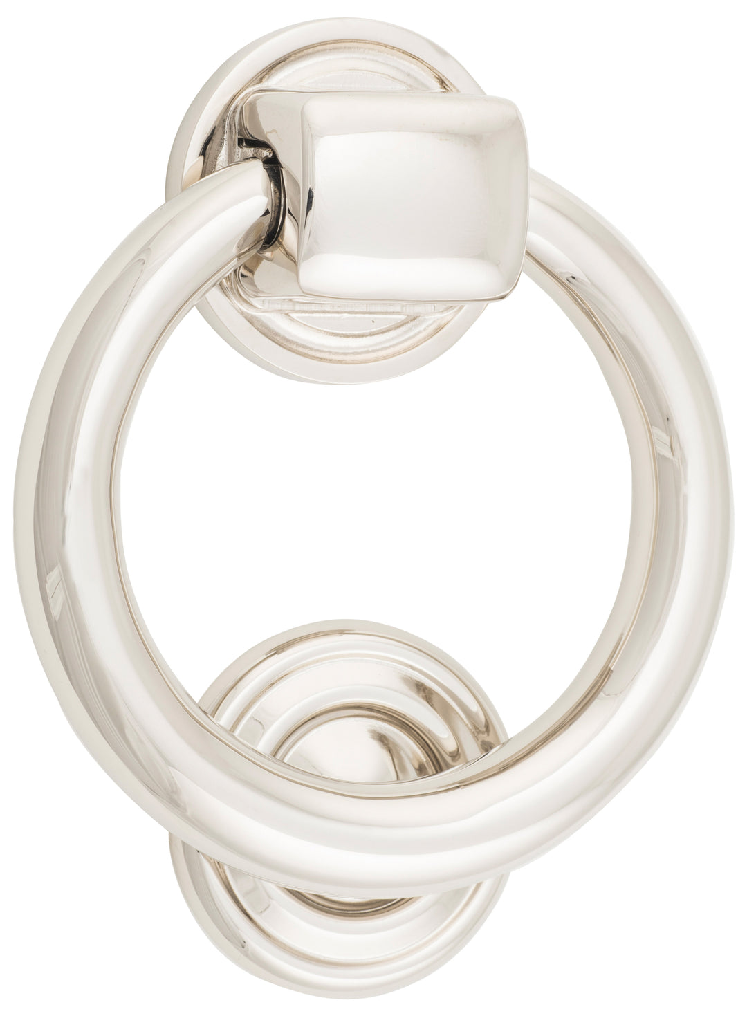 Ring Door Knocker Polished Nickel