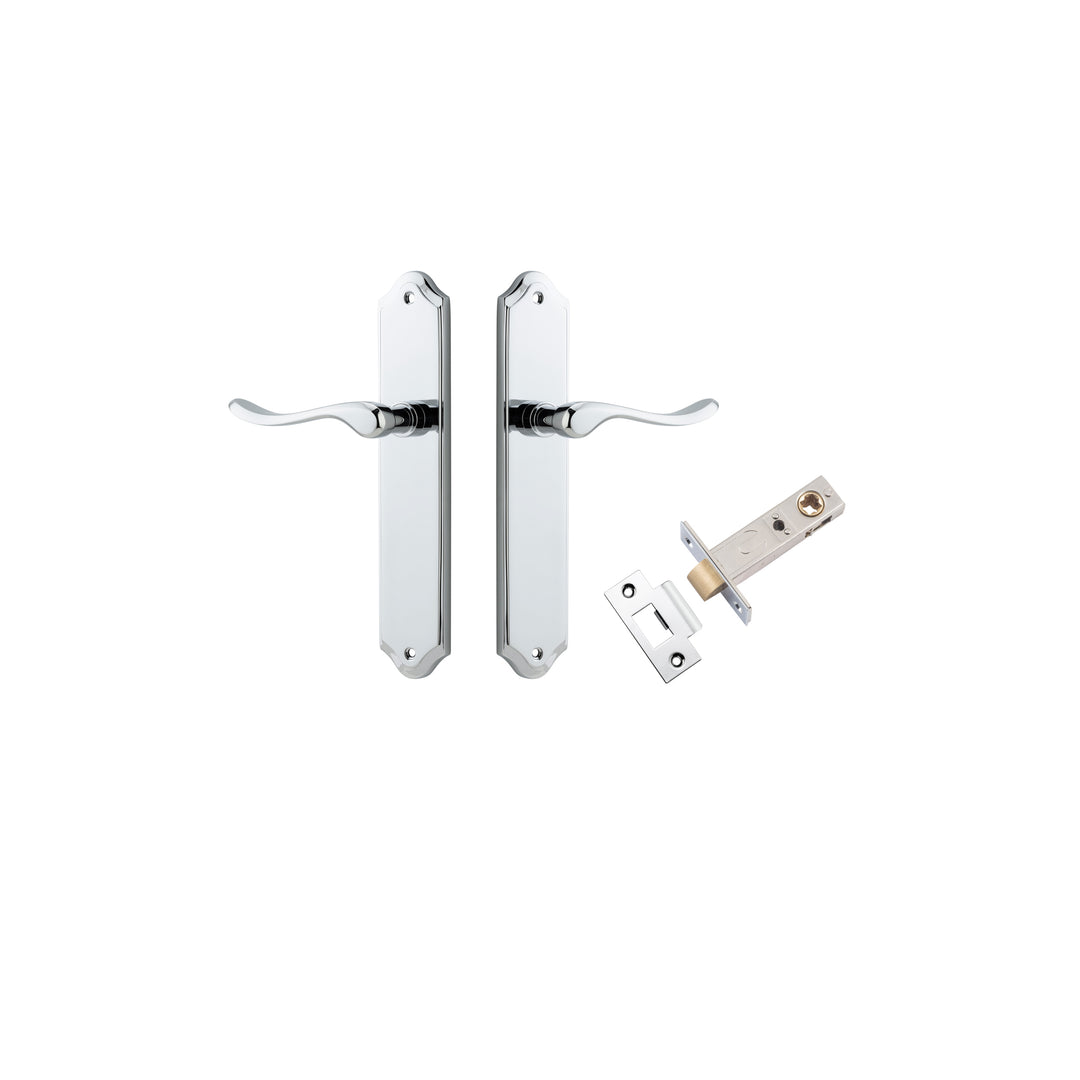 Stirling Lever - Shouldered Backplate Passage Kit Polished Chrome
