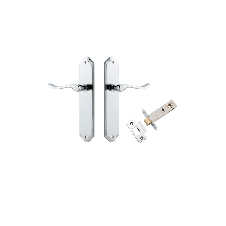 Stirling Lever - Shouldered Backplate Passage Kit Polished Chrome