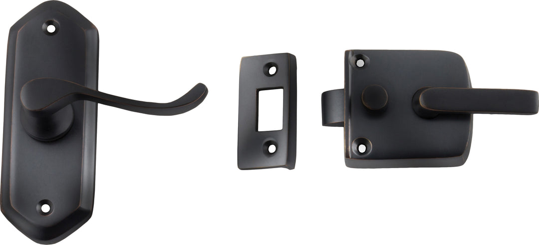 Screen Door Latch Right Hand External AC H98xW36mm P40mm