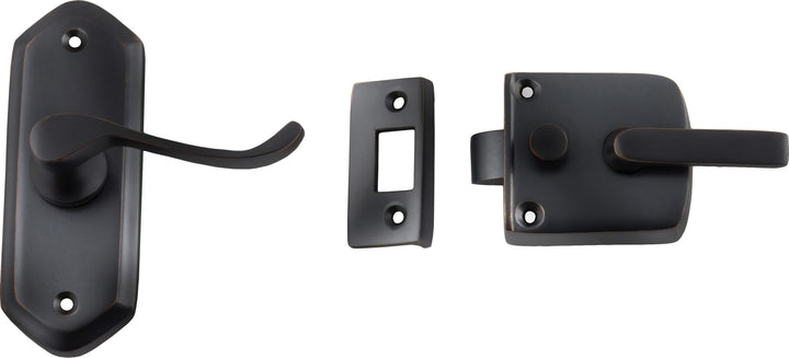 Screen Door Latch Right Hand External AC H98xW36mm P40mm