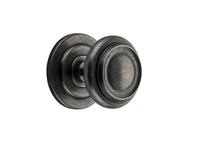 Sarlat Centre Door Knob Distressed Nickel