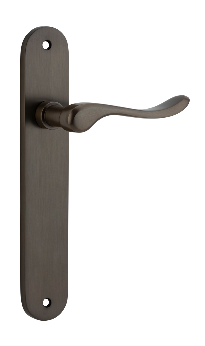 Stirling Lever - Oval Backplate Signature Brass