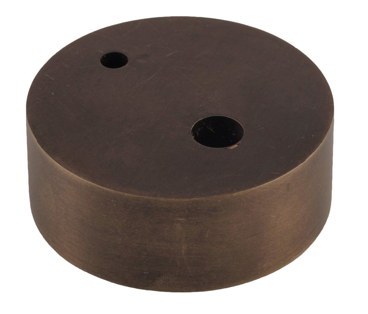 Door Stop Spacer Oval Antique Brass H15xD40mm
