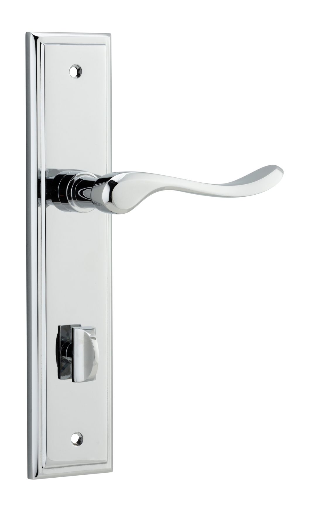 Stirling Lever - Stepped Backplate Polished Chrome